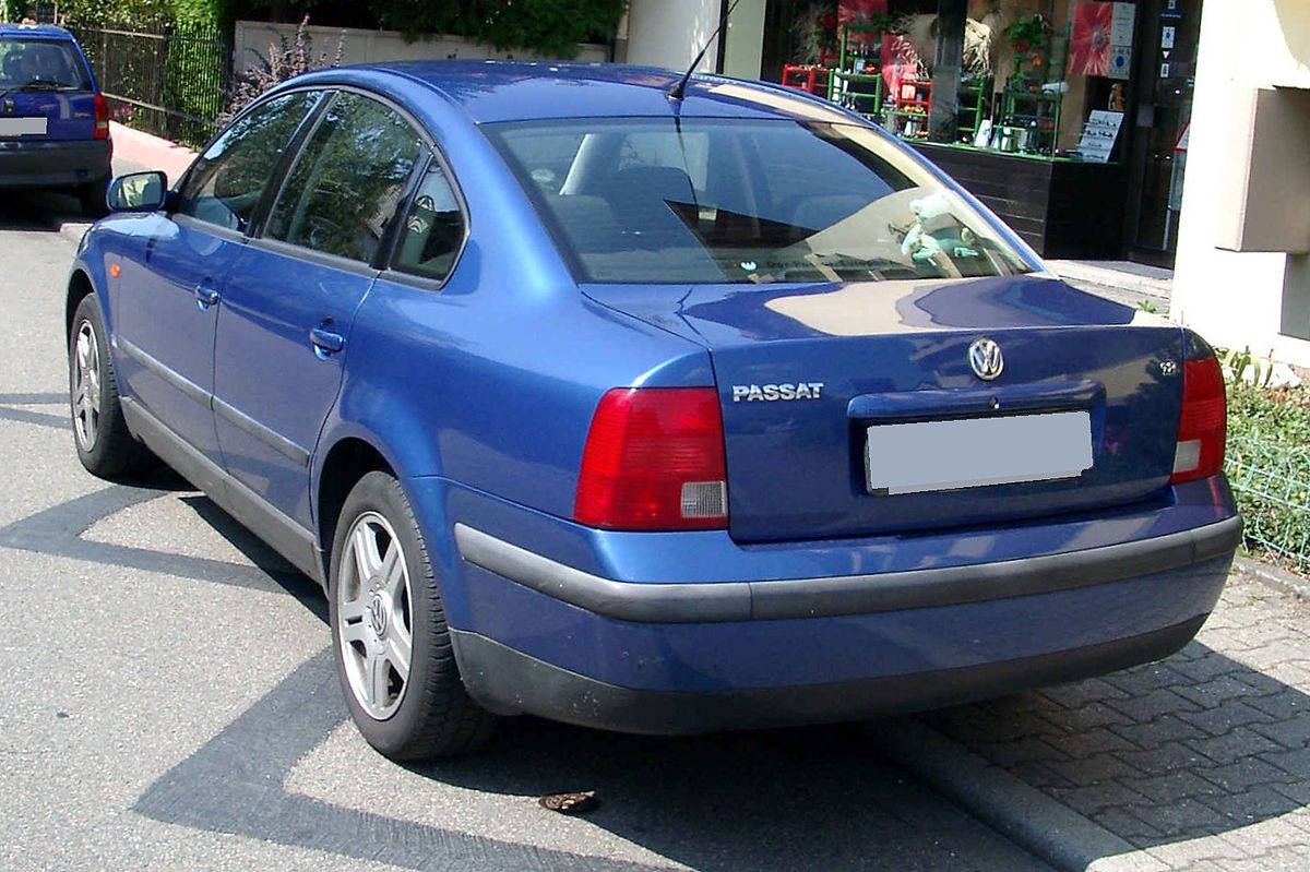 File:VW Passat B5 rear 20080816.jpg - Wikimedia Commons