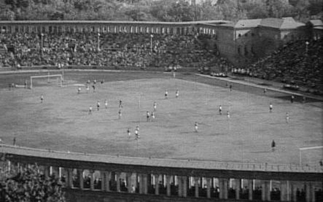 The stadium during Soviet era