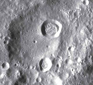 Ventris (crater) Feature on the moon