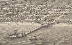 Ventura Wharf, 1877 (Courtesy of UC Berkeley, Bancroft Library) Ventura Pier 1877.jpg