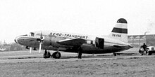 Vickers Viking 1 of Aero-Transport (Austria) in 1958 Vickers Viking Aero-Transport 1958.jpg