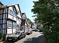 2-tier  packed half-timbered house