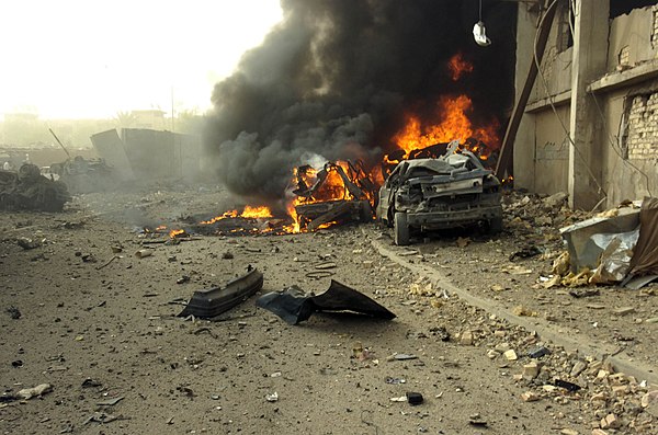 Car bombings were a common form of attack in Iraq during the Coalition occupation