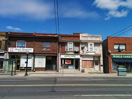 Weston Road storefronts