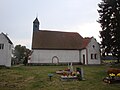 English: Wielki Wełcz - village near Grudziądz, Poland. Church of St. John the Baptist. Built in 13th century Polski: Wielki Wełcz - wieś koło Grudziądza. Kościół św. Jana Chrzciciela z XIII wieku