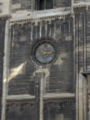 Clock on the façade