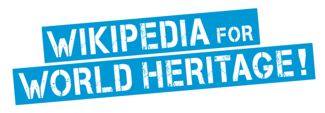 Wikipedia for World Heritage logo en