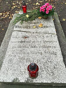 Grób na cmentarzu parafii św. Wojciecha w Poznaniu