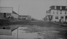 Street scene, Winnipegosis, 1924 Winnipegosis 1924 street scene.png