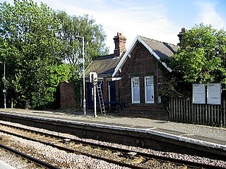 Wressle railway station Railway station in the East Riding of Yorkshire, England