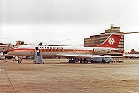 Tu-134A door Aviogenex