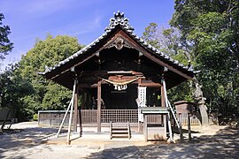 山神社拝殿 （2021年（令和3年）2月）