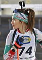 Čeština: Maria Zdravkovová na Mistrovství světa v biatlonu v Novém Městě na Moravě 2024 English: Biathlon World Cup in Nové Město na Moravě 2024 – Maria Zdravkova.