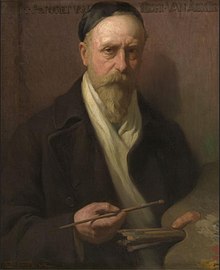 Zelfportret, шамамен 1858 - шамамен 1940, Groeningem Museum, 0040653000.jpg