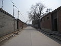 A street in Zhengding, China.