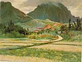 'Pali from Banana Patch' by D. Howard Hitchcock, 1922.jpg