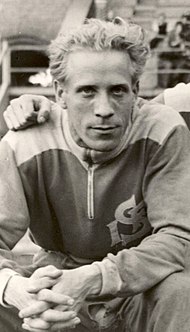 Åke Stenqvist 1940-luvulla.