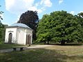 Mánesův pavilon v zámeckém parku v Čechách pod Kosířem, Olomouc Region, Czech Republic