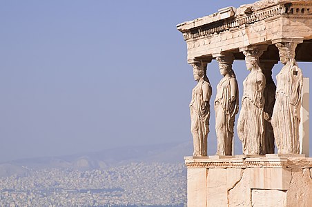 Caryatids of Erechtheion, Acropolis of Athens GPierrakos