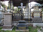 Захоронение с надгробием Н.И. Барышникова (1829-1867)