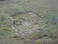 Archaeological site, supposedly of ancient city Tranupara, near Konjuh, Macedonia