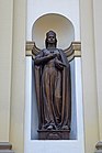 Скульптура Княгині Ольги в Івану-Франківську. Собор Святого Воскресіння