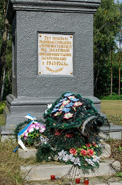 File:Пам’ятний знак на місці, де загинули радянські військовополонені.jpg