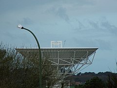 Détail du réflecteur "Cassegrain" de PB8.