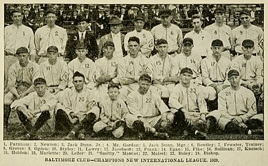 1920 Baltimore Orioles, number 9 1920 Baltimore Orioles (minor league).jpg