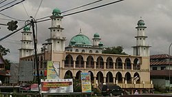 Suasana di Pasar Kuok, Kecamatan Salo, Kabupaten Kampar, Riau.