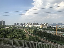 Chongxian Kecamatan di 2018
