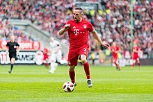 Franck Ribéry beim Freundschaftsspiel gegen den 1. FC Kaiserslautern (Mai 2019)