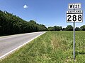 File:2022-06-30 13 36 07 View west along Maryland State Route 288 (Crosby Road) at Hudson Road in Crosby, Kent County, Maryland.jpg