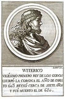 Witteric King of the Visigoths