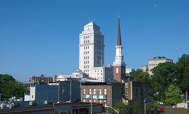 Elizabeth skyline in October 2015