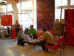 Artist studio, 619 Western