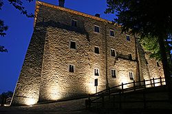 The Rocca (castle) of Montefiorino.