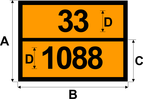 File:ADR Plate dimensions - Letter Labels.svg