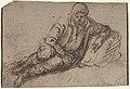 A Reclining Peasant (recto); Study of a Young Man (verso) MET DP801215.jpg