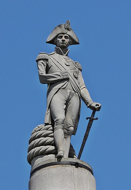 Nelson's Column at Trafalgar Square