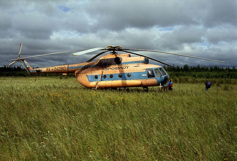 File:Aeroflot Helicopter - Somewhere in Kamčatka, Russian Federation - Summer 1993.jpg