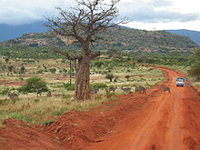 Description de l'image African safari route.jpg.