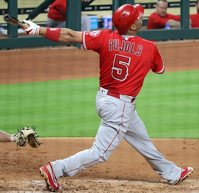 File:Albert Pujols on April 30, 2010.jpg - Wikimedia Commons