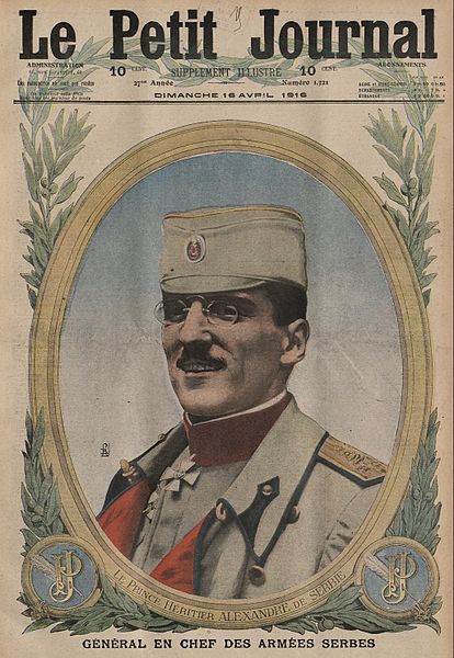 File:Alexandre de Serbie en 1916 dans le Petit Journal.jpg