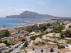 Vista dal belvedere di Plaza de la Iglesia.