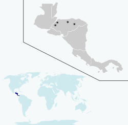 Amazilia luciae map.svg