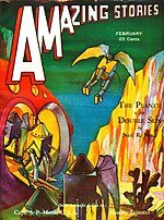 Amazing Stories cover image for February 1932