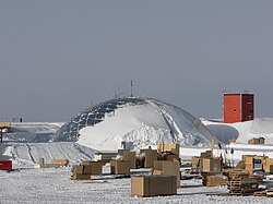 Base Amundsen-Scott: Historia, Características, Edificios de la base