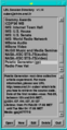 Announcement of a session on the Mbone (February 1996). Screenshot of the "session directory" (Lawrence Berkeley National Laboratory)