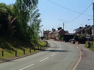 Annscroft Human settlement in England